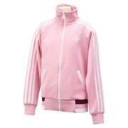 KBY37-A97251-J150 [Girls 24/7ジャージジャケットマシュマロ(ガールズサイズ) 150cm LPNK]