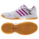 Volley Ligra W レディース 24.5cm ランニングホワイト×フラッシュピンクS15×フラッシュオレンジS15 [B44335-245]