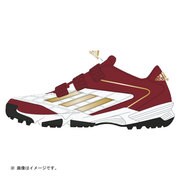 adizeroキッズ JPトレーナー4 ジュニアサイズ 23.5cm RUNWHT/GLDメット [C76604-235]
