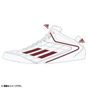 adizero 4 ポイント MID 24.0cm RUNWHT/パワーR [C76611-240]