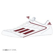 adizero キッズ 4 ジュニアサイズ 20.0cm RUNWHT/パワーR [D73888-200]