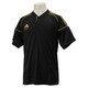 GYJ76-S89939-J/L [adidas Professional 2ボタンベースボールシャツ Lサイズ BLK]