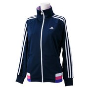 KBZ36-S92958-J/L [W adidas24/7 ジャージ ジャケット レディース Lサイズ カレッジネイビー/ホワイト]