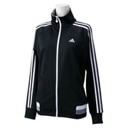 KBZ36-S92959-J/S [W adidas24/7 ジャージ ジャケット レディース Sサイズ ブラック/ホワイト]