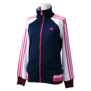 KBZ36-S92960-J/OT [W adidas24/7 ジャージ ジャケット レディース OTサイズ カレッジネイビー/ピンク]