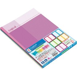 ロジカルB5スタンダードBカラフル5P ノ-B510B-5P
