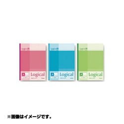 ロジカルノートA4B罫3冊パック ノ-A403B-3P