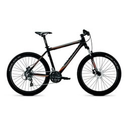 black and orange mtb