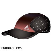KBQ07-A96055-OSFZ [az ランニングキャップ OSFZサイズ ブラック/フラッシュオレンジ]