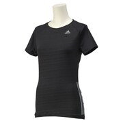 DCT59-M35697-J/L [adiSN リフレクト 半袖シャツ レディース Lサイズ ブラック]