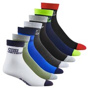 GXV11-S27579-2426 [SC7PPカジュアルソックスU 24～26cm WHT/ST テントGR]