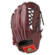 KBI76-S91918-LH [BBグラブ少年軟式アディダスプロフェッショナル外野手用 右投用 ジュニアサイズ BRN]
