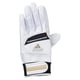 KBK42-S92249-S [ADIDASUSAバッティンググローブ 両手用 Sサイズ(22～23cm) WHT/BLK]
