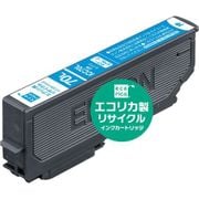 互換リサイクルインクカートリッジ エプソン ICC70L シアン(染料) ECI-E70L-C