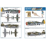132065 [デカール 1/32スケール 米陸軍 P-47D サンダーボルト レザーバック Triss/Stalag Luft III]