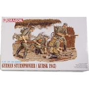 DR6024 WW.II ドイツ軍 戦闘工兵 クルスク1943年 フィギュアセット [1/35スケール プラモデル 2024年7月再生産]