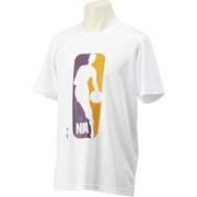 KAU01-S91893-J/S [M NBA ロゴ 半袖Tシャツ メンズ Sサイズ WHT]
