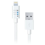 Lightning 充電&同期用 パワーメーター 1m フラットタイプ ホワイト AL-ADC01W