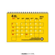 CLT43-G-02 [2015年度版 B6卓上カレンダー 4月始まり カラーアソート]