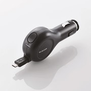 シガーチャージャー microUSB 2.1A 1ポート ブラック MPA-CCRM21BK