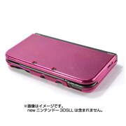 N3F1791 [ニンテンドーNew3DSLL用 newジュエリーカバー3DLL ローズグリッター]