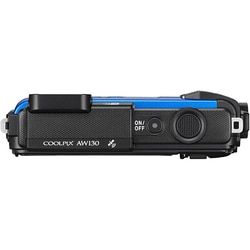 デジカメ　Nikon coolpix AW130 ブルー ヨドバシ.com - ニコン NIKON COOLPIX(クールピクス) AW130 ブルー