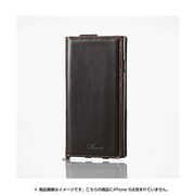 PM-A14PLFHBK [iPhone 6/6s用 ソフトレザーカバー 本皮 ブラック]