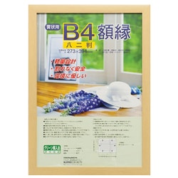 樹脂製軽量額縁 八二判 木目調 フ-KWP-57