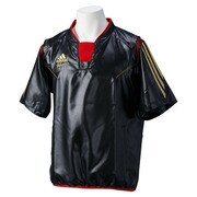 KBS78-A96447-J/XO [M ap Vネックウィンドジャケット半袖 メンズ XOサイズ BLK]