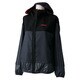 KBW72-A97057-J/L [HMマテリアルミックスジップパーカー レディース Lサイズ BLK]