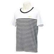 KBV61-A97640-J/O [STボーダーTシャツ メンズ Oサイズ WHT]