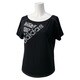 KBZ81-A97784-J/S [FITNESS ロゴルーズTシャツ レディース Sサイズ BLK]