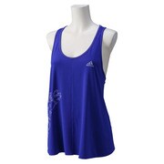 KBZ82-A97788-J/S [FITNESS ロゴタンクトップ レディース Sサイズ ナイトフラッシュ S15]