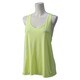 KBZ82-A97790-J/S [FITNESS ロゴタンクトップ レディース Sサイズ ライトフラッシュYEL]