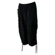 KBZ83-A97794-J/M [FITNESS カーゴカプリパンツ レディース Mサイズ BLK]