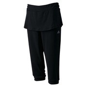 KBZ93-A97830-J/S [Fitness YGスカート付きカプリパンツ レディース Sサイズ BLK]