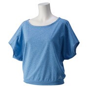 KBZ95-A97837-J/L [FITNESS YGデザインTシャツ レディース Lサイズ ラッキーBLU S15]