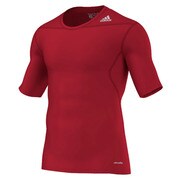 AJ450-D82089-J/L [TFBASEショートスリーブシャツ メンズ Lサイズ パワーRED/パワーRED]