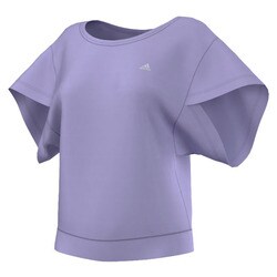 ヨドバシ Com アディダス Adidas Jpa59 S J Ot ヨガ 半袖tシャツ レディース Otサイズ ライトパープル 通販 全品無料配達