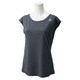 GYX66-S27851-J/S [Seasonal Training AS+半袖Tシャツ1 レディース Sサイズ Dグレイヘザー]