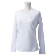 KAZ35-S91334-J/OT [Separates ワンポイントロングスリーブTシャツ レディース OTサイズ ホワイト]