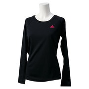 KAZ35-S91335-J/OT [Separates ワンポイントロングスリーブTシャツ レディース OTサイズ ブラック]