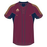 KAZ93-S91439-J/L [AP トレーニング 2BショートスリーブTシャツ メンズ Lサイズ アマゾンレッド]