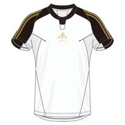 KAZ94-S91440-J/L [AP トレーニング ショートスリーブTシャツ メンズ Lサイズ ホワイト/ブラック]