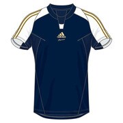 KAZ94-S91441-J/S [AP トレーニング ショートスリーブTシャツ メンズ Sサイズ カレッジネイビー/ホワイト]