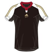 KAZ94-S91443-J/L [AP トレーニング ショートスリーブTシャツ メンズ Lサイズ ブラック/ホワイト]