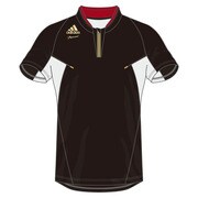 KAZ95-S91444-J/M [AP トレーニング ハーフジップTシャツ Mサイズ ブラック]