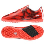 人工芝用 サッカートレーニングシューズ F10 ジュニア TF 18.5cm ソーラーレッド×ランニングホワイト×コアブラック [B39946-185]