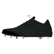 adizero(アディゼロ) 4 IC 野球 ソフト用 スパイク(高校野球対応) 28.5cm コアブラック/コアブラック/ゴールドメット [C76592-285]