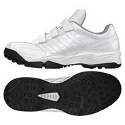 adipure(アディピュア) トレーナー 野球 ソフト用 トレーニングシューズ 22.5cm ランニングホワイト/ランニングホワイト/シルバーメット [C76619-225]